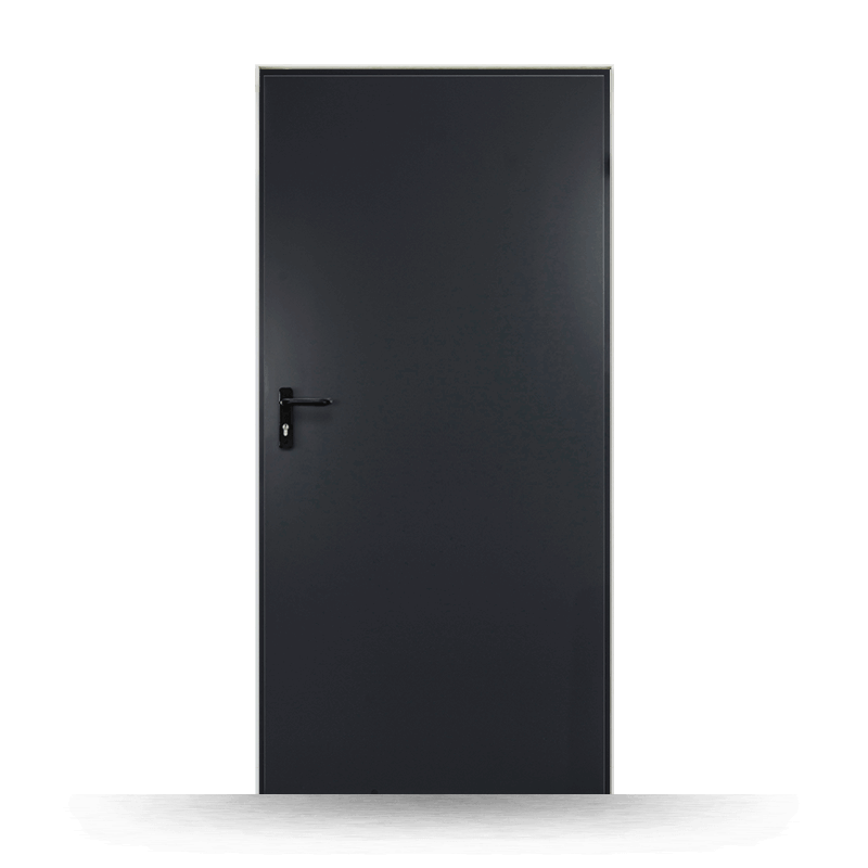 Puerta auxiliar de acero