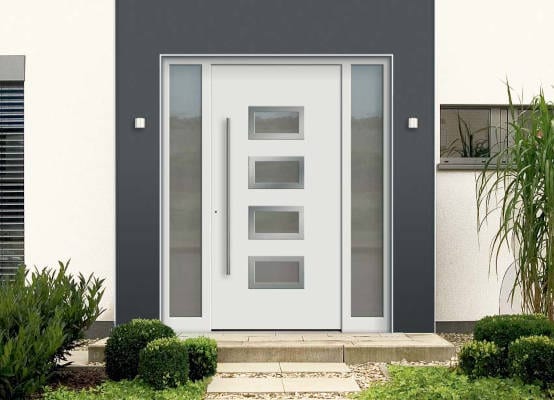 Puerta de entrada de PVC