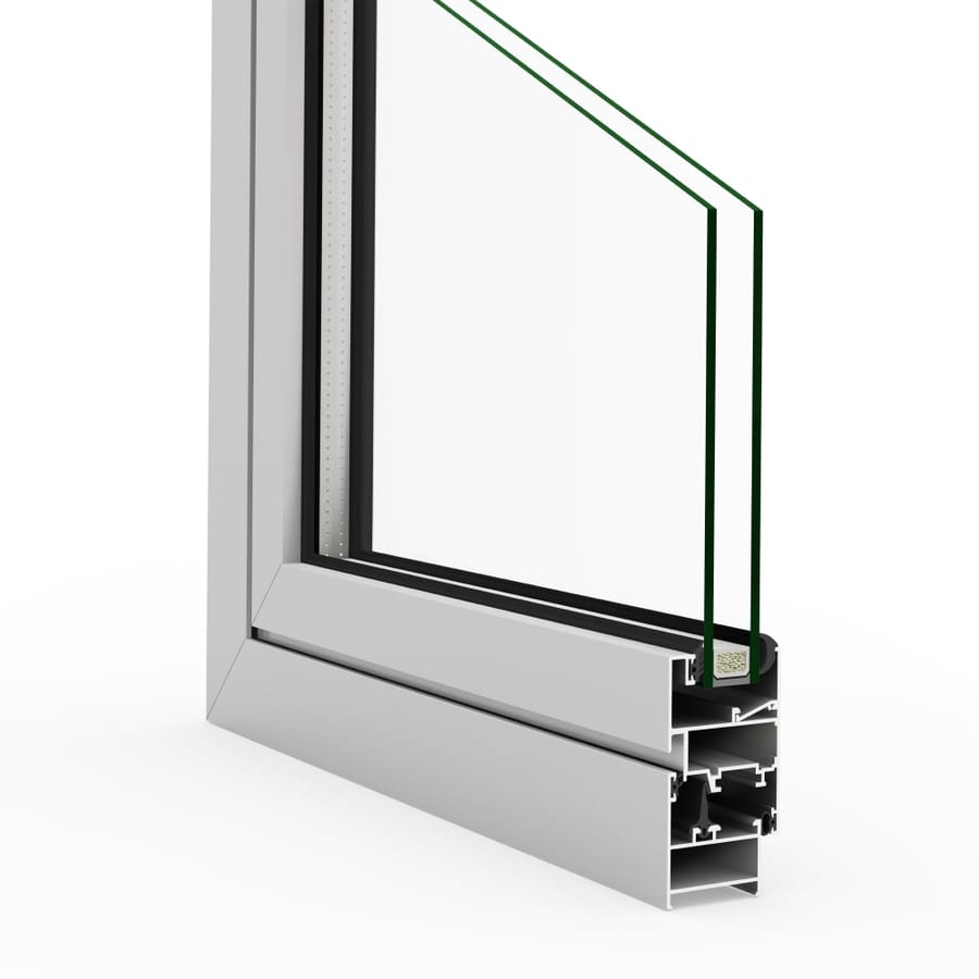 Ventana corredera de aluminio Cortizo COR 2300